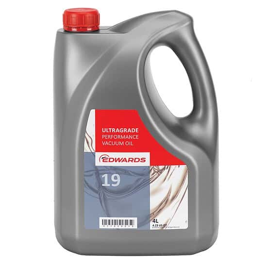 Edwards Ultragrade 19 Performance Oil, 4 litre bottle from ColeParmer