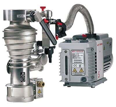 Edwards Direct-drive rotary vane vacuum pump, dual mode, 6.9 cfm, 115/230 VAC