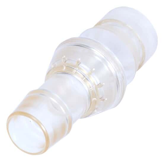 Eldon James SeriesLock® Quick-Disconnect Fitting, Hose Barb Insert, Polysulfone, Non-Valved, Large, 3/4