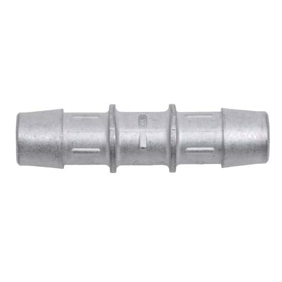 Eldon James Hose Barb Fitting, Straight Union, Stainless Steel, 5/8