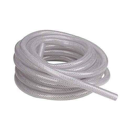 Eldon James Reinforced TPE Tubing, Clear, 3/8