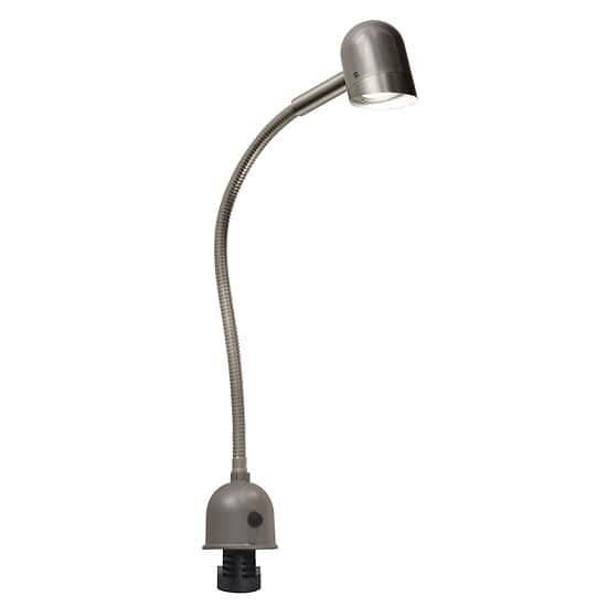 Electrix HeavyDuty LED Lamp, Gooseneck, ClampOn Mount, 22" reach from