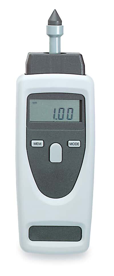 Electromatic Equipment CDT-2000HD-N High-Accuracy Rugged Contact/Noncontact Optical Tachometer