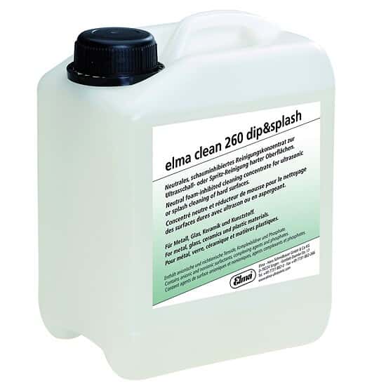 Elma Clean 260 D&S Ultrasonic Cleaner Detergent, Gentle; 25 L from Cole