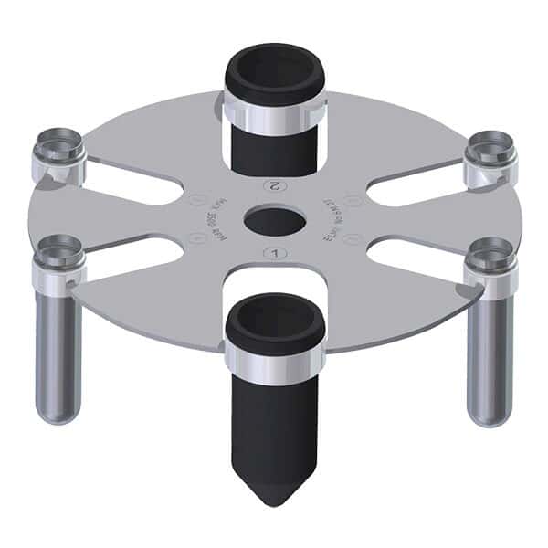 Elmi 6M.07 Combo Rotor, 2 x 50 mL and 4 x 15 mL, Adapters Included