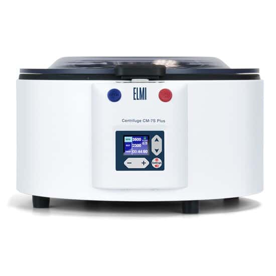Elmi CM-7S PLUS Swing-Out Centrifuge with LCD Control Panel, 3500 rpm, 100-240V