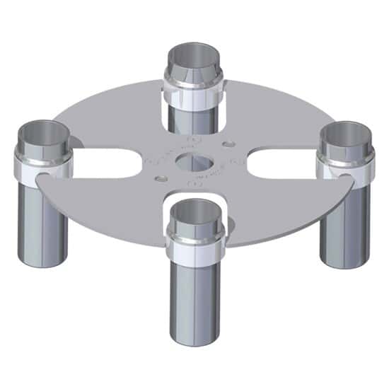 Elmi 8M.07 Rotor, 4 x 50 mL, 135 x 30 mm, Flat