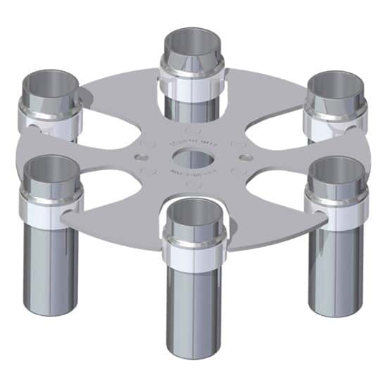 Elmi 8M.08 Rotor, 6 x 50 mL, 135 x 30 mm, Flat