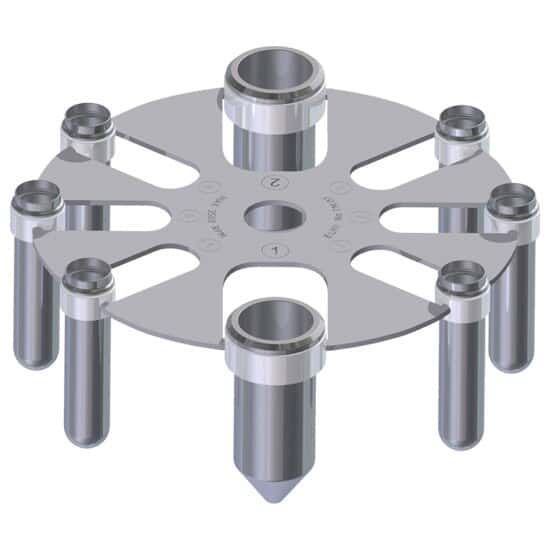 Elmi 8M.09 Combo Rotor, 2 x 50 mL and 4 x 15 mL