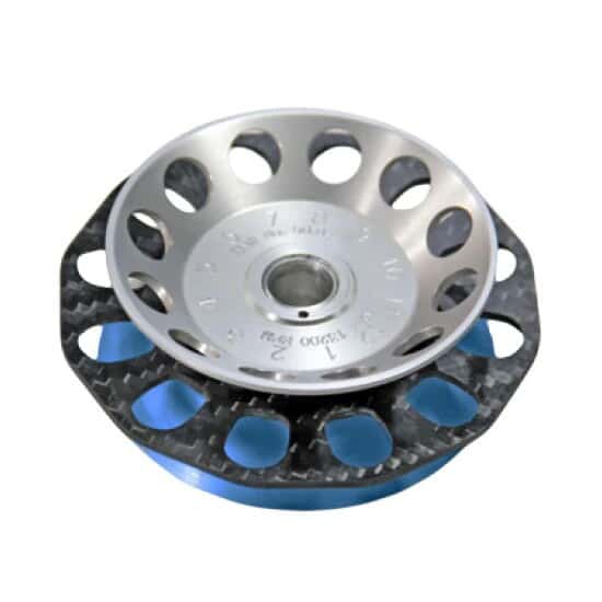 Elmi 50.04 Carbon-Spin Mix Rotor, 12 x 0.2 to 2 mL, 12,500 rpm Max