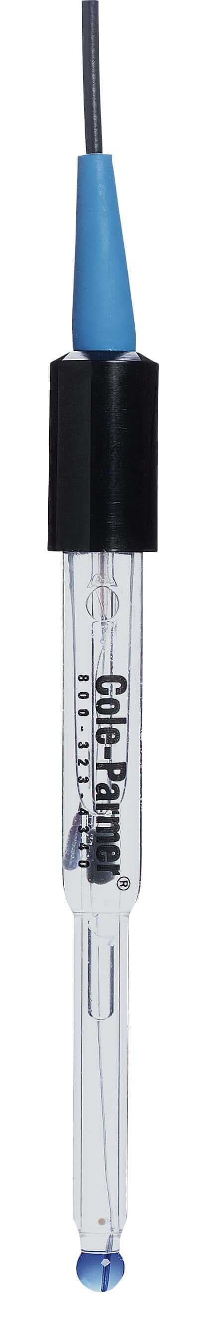 Environmental Express pH electrode, Refillable, long and thin body