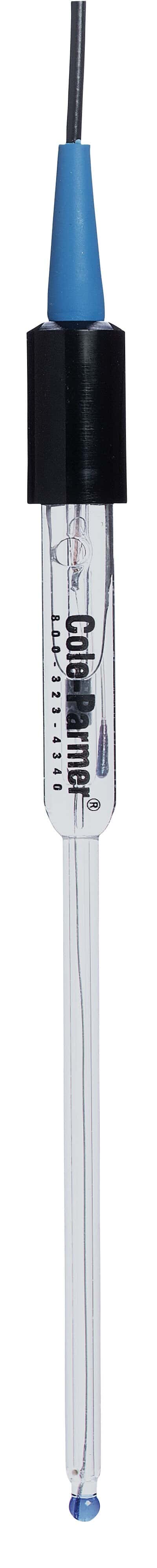Environmental Express pH electrode, Refillable, long and thin body