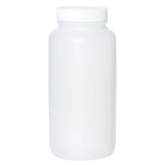 Environmental Express Pre-Cleaned Wide-Mouth Round Bottle, HDPE, Level 1, 500 mL; 24/CS