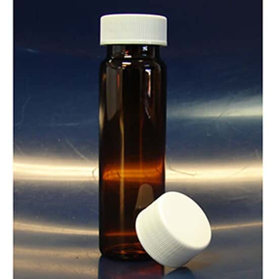 Environmental Express Amber VOA Vials, 40 mL, PTFE-Lined Cap; 72/Cs