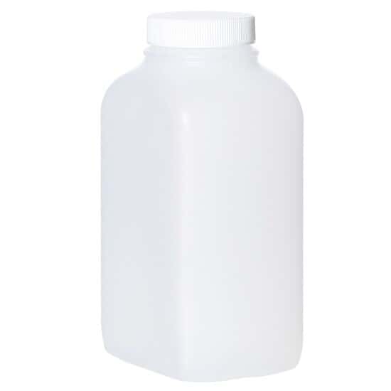 Environmental Express BPC1145 Oblong Packer Bottle, HDPE, Level 1, 250