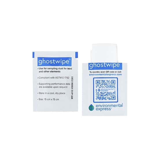 Environmental Express GhostWipe® Moist Wipe, 15 x 15 cm, Individually Sealed; 500/Pk