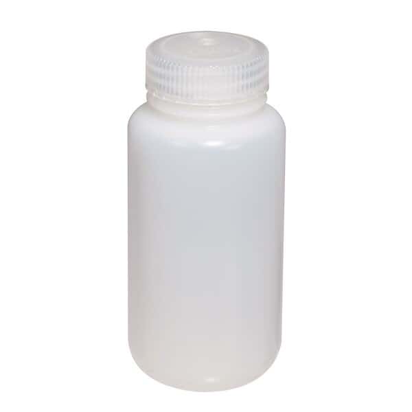 Environmental Express Wide-Mouth Level 1 Certified Natural Color Bottle, Round, 2 mL Sulfuric Acid Preserved, 500 mL; 24/CS