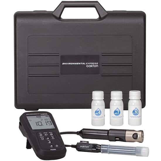 Environmental Express PD260 Waterproof Dual-Channel pH, ORP, and DO Handheld Meter Kit