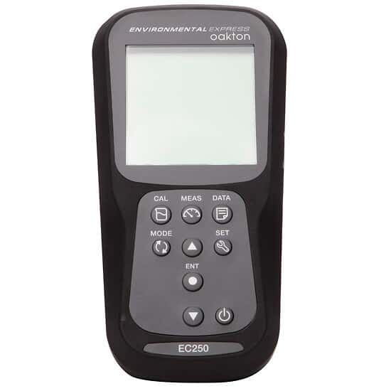 Environmental Express EC250 Waterproof Conductivity, TDS, Resistivity, and Salinity Handheld Meter