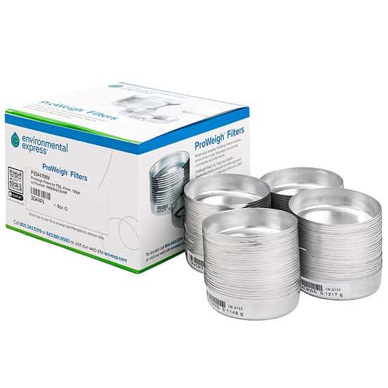 Environmental Express ProWeigh® Filters, TSS, 55 mm; 100/Pk