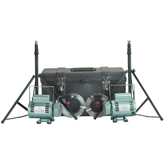 Environmental Express Rotary Vane Pump, 2-Pump Kit; 120V