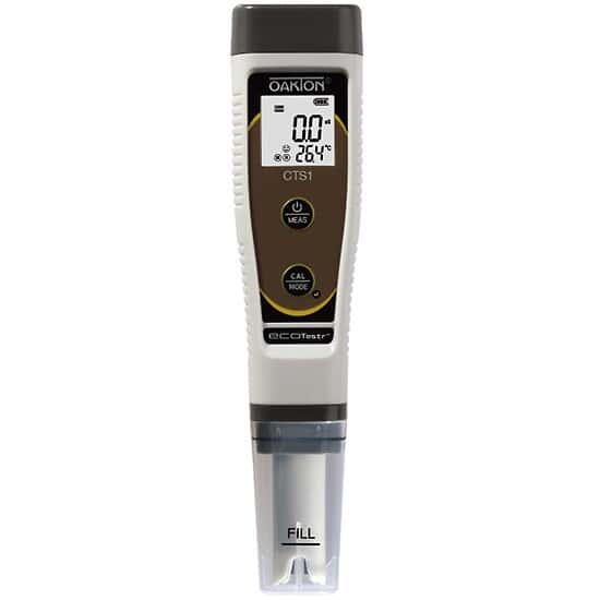 Environmental Express Oakton EcoTestr™ CTS1 Pocket Conductivity, Salinity, and TDS Meter