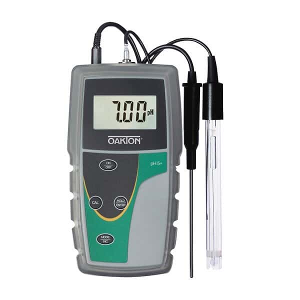 Environmental Express Oakton pH 6+ Handheld Meter with ATC Probe; Order pH Probe Separately