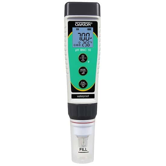Environmental Express Oakton pHTestr® 10 Waterproof BNC Pocket pH Tester