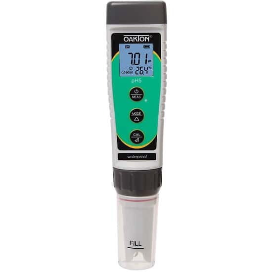 Environmental Express Oakton pHTestr® 5 Waterproof pH Pocket Tester