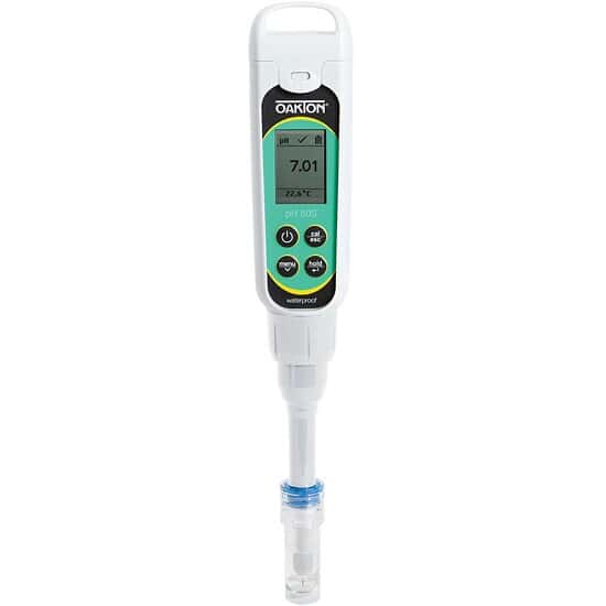 Environmental Express Oakton pHTestr® 50S Spear-Tip Waterproof Pocket Tester, Premium 50 Series 