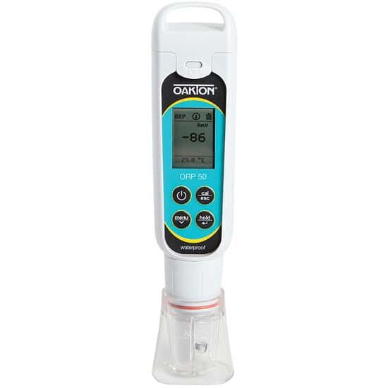 Environmental Express Oakton ORPTestr® 50 Waterproof Pocket ORP Tester, Premium 50 Series