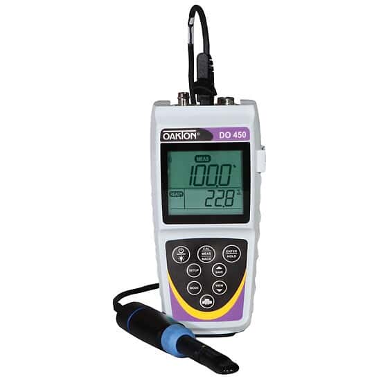 Environmental Express Oakton DO 450 Waterproof Meter with Probe with Calibration