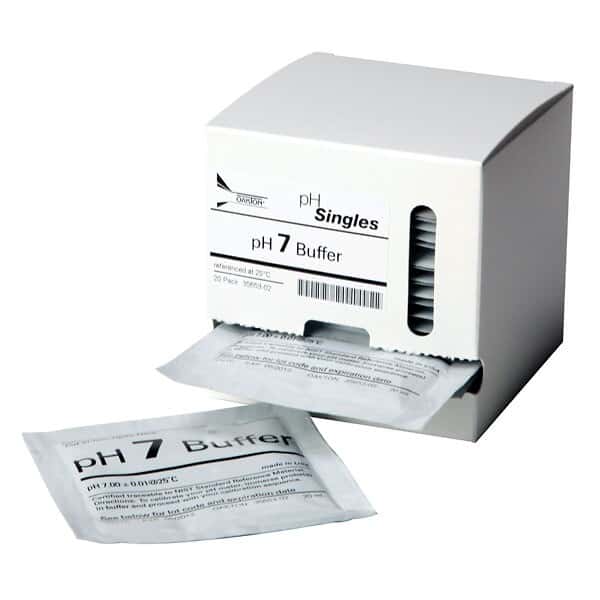 Environmental Express Oakton pH Calibration Buffer Pouches, pH 7.00; 20/Pk