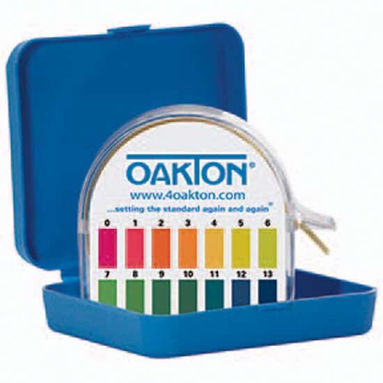Environmental Express Oakton Accumet pH Test Paper, 0 to 13 Indicator Roll