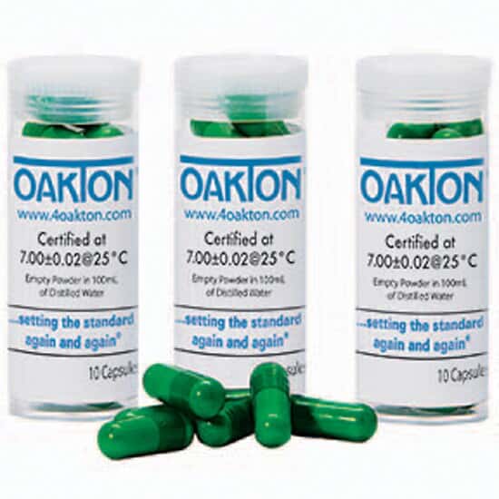 Environmental Express Oakton Buffer Capsules, pH 7; 10 Capsules/Vial
