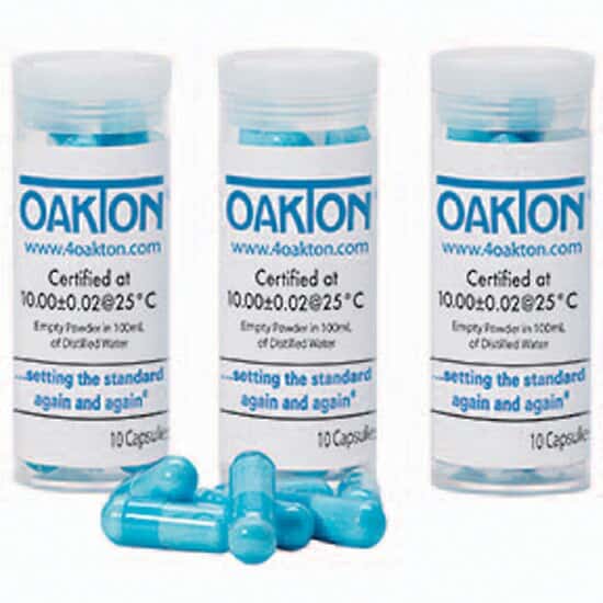 Environmental Express Oakton Buffer Capsules, pH 10; 10/Pk