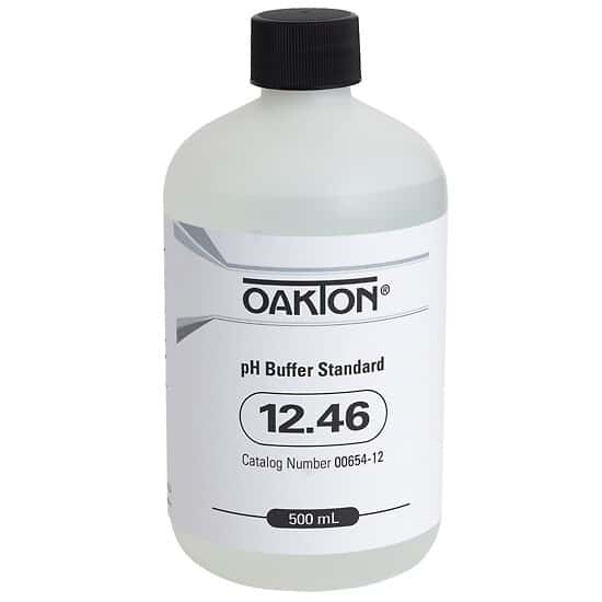Environmental Express Oakton 1625-16 Buffer, Reference Standard, pH 13.00 +/- 0.01 at 25°C (500 mL)