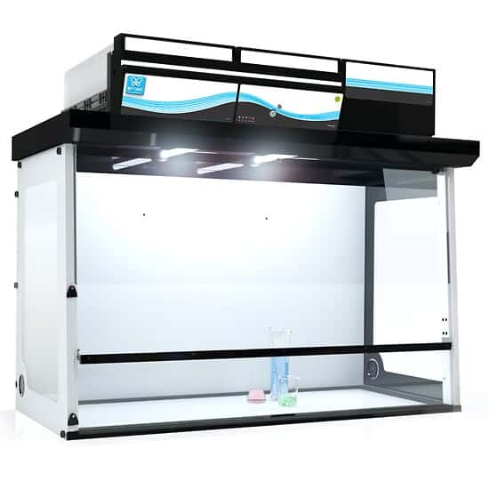 Erlab Captair 633 Ductless Filtering Fume Hood, 63", Vertical Sash; 80