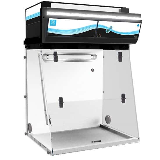 Erlab CaptairFlow 321 Clean Air  Enclosure with HEPA Filter and SS Work Surface, 32