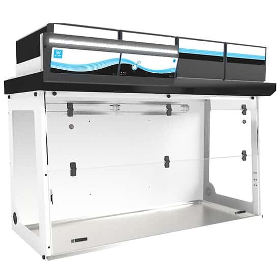 Erlab CaptairFlow 714 Clean Air Enclosure with HEPA Filter and SS Work Surface, 71
