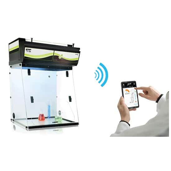 Erlab Molecode-S Saturation Detector Alarm for Fume Hoods and Storage Cabinets