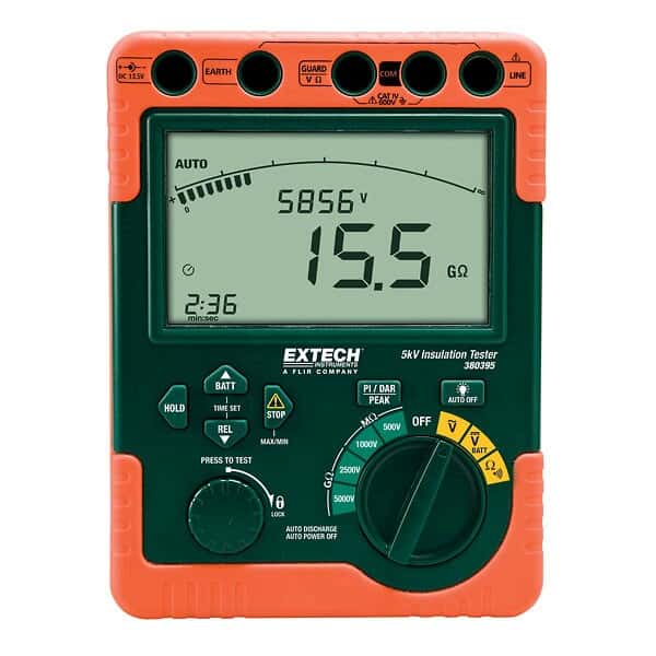 Extech 380395 Digital High Voltage Tester, 120 V from ColeParmer India