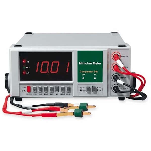 Extech 380560 High Resolution Milliohm Meter; 110 VAC from ColeParmer