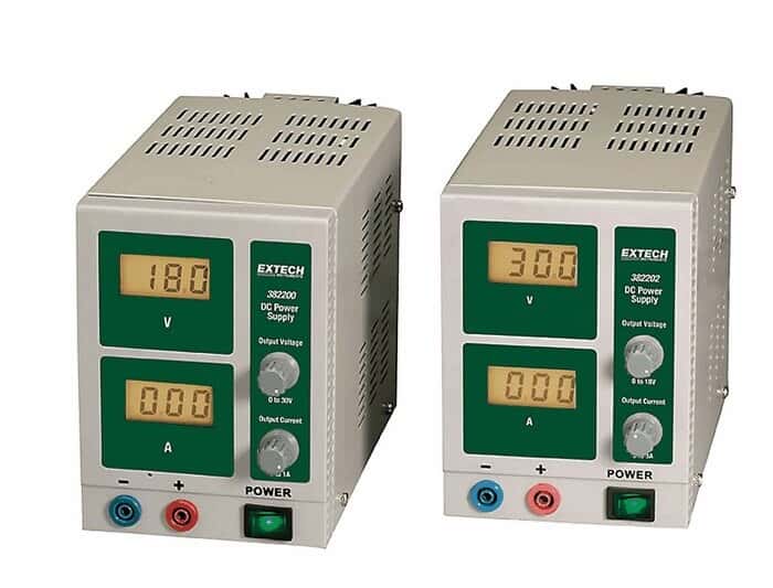 Extech 382200 Single Output Economical DC Power Supply, 30V/1A