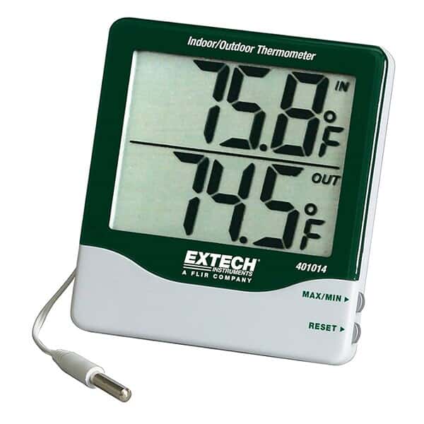 Extech 401014 Big Digital In/Outdoor Thermometer