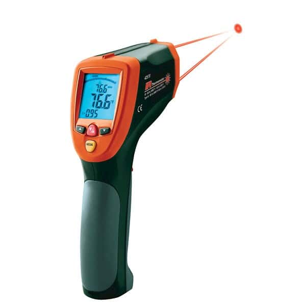 Extech 42570 High-Temperature Infrared Thermometer with Dual Laser (50: 1)