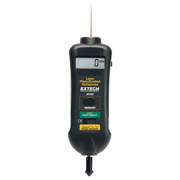 Extech Combination Laser/Contact Tachometer