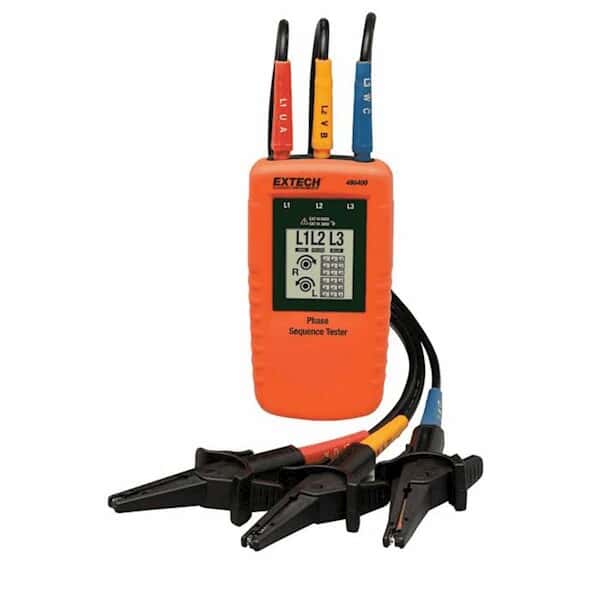 Extech 480400 Phase Sequence Tester 2.7,