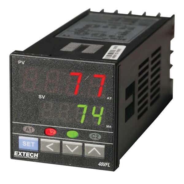 Extech 48VFL13 1/16 DIN Temperature PID Controller with 4-20mA Output