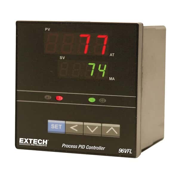 Extech 96VFL11 1/4 DIN Temperature PID Controller with Two Relay